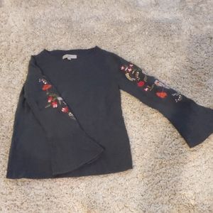 Loft Bell-Sleeved Sweater